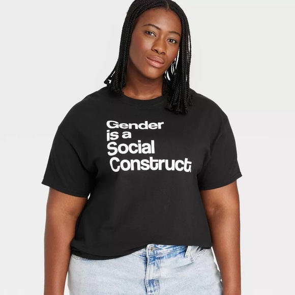 Gender Is A Social Construct Tee. Size medium. - Picture 8 of 8